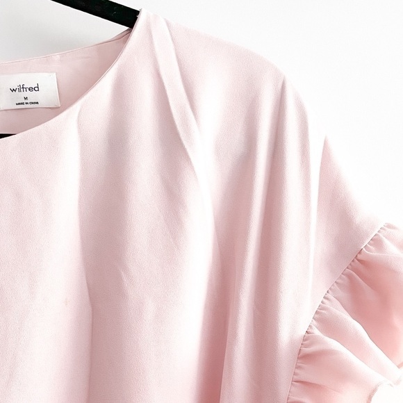 Aritzia Pink Ruffle Mini Dress - Picture 14 of 14